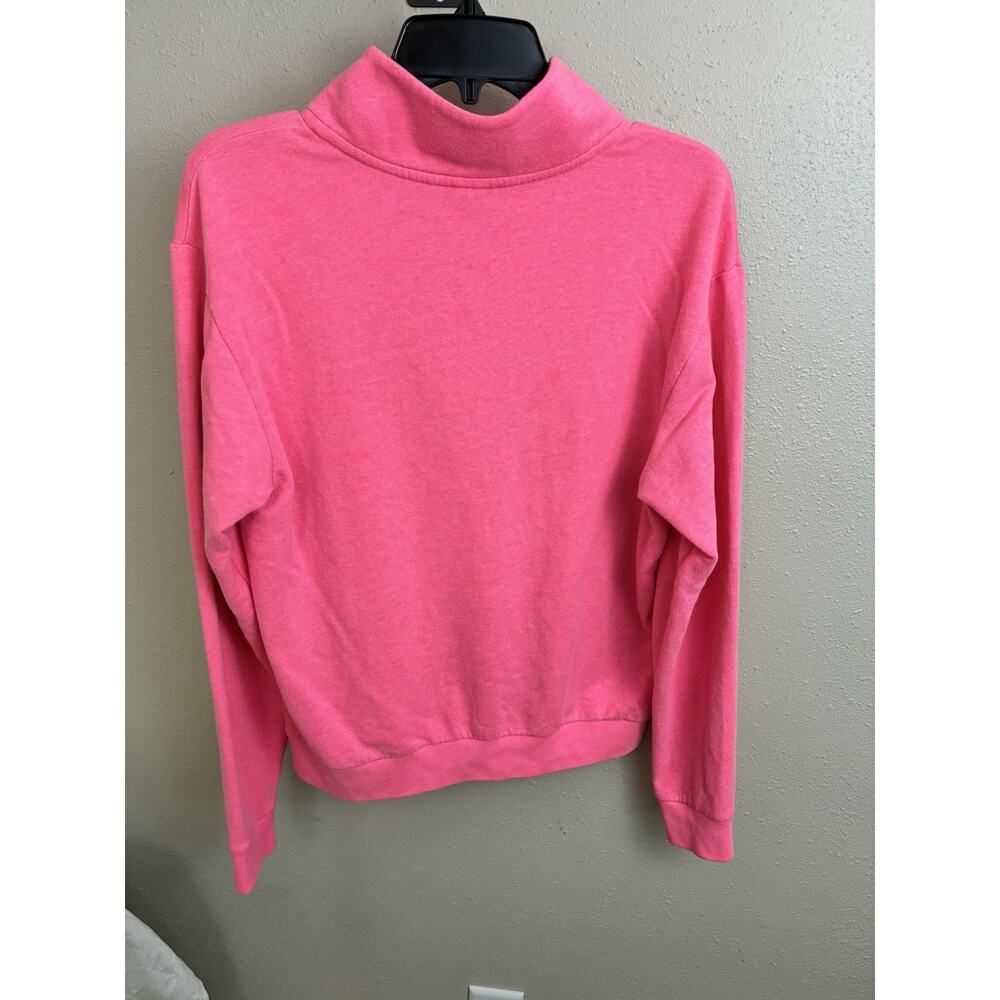 Victoria's Secret Pink Quarter Zip Sweatshirt Size S - Picture 3 of 10